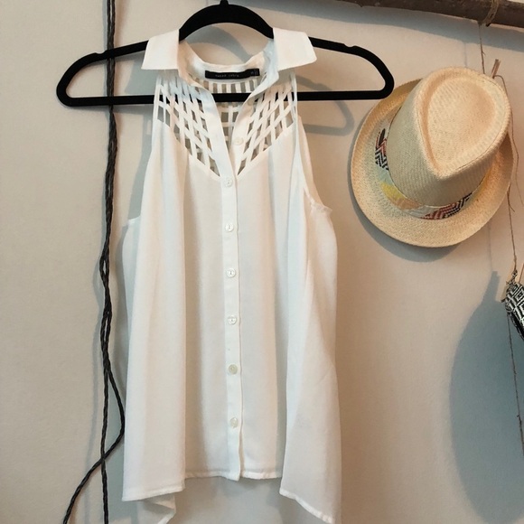 Nasty Gal Tops - Naked zebra top size small